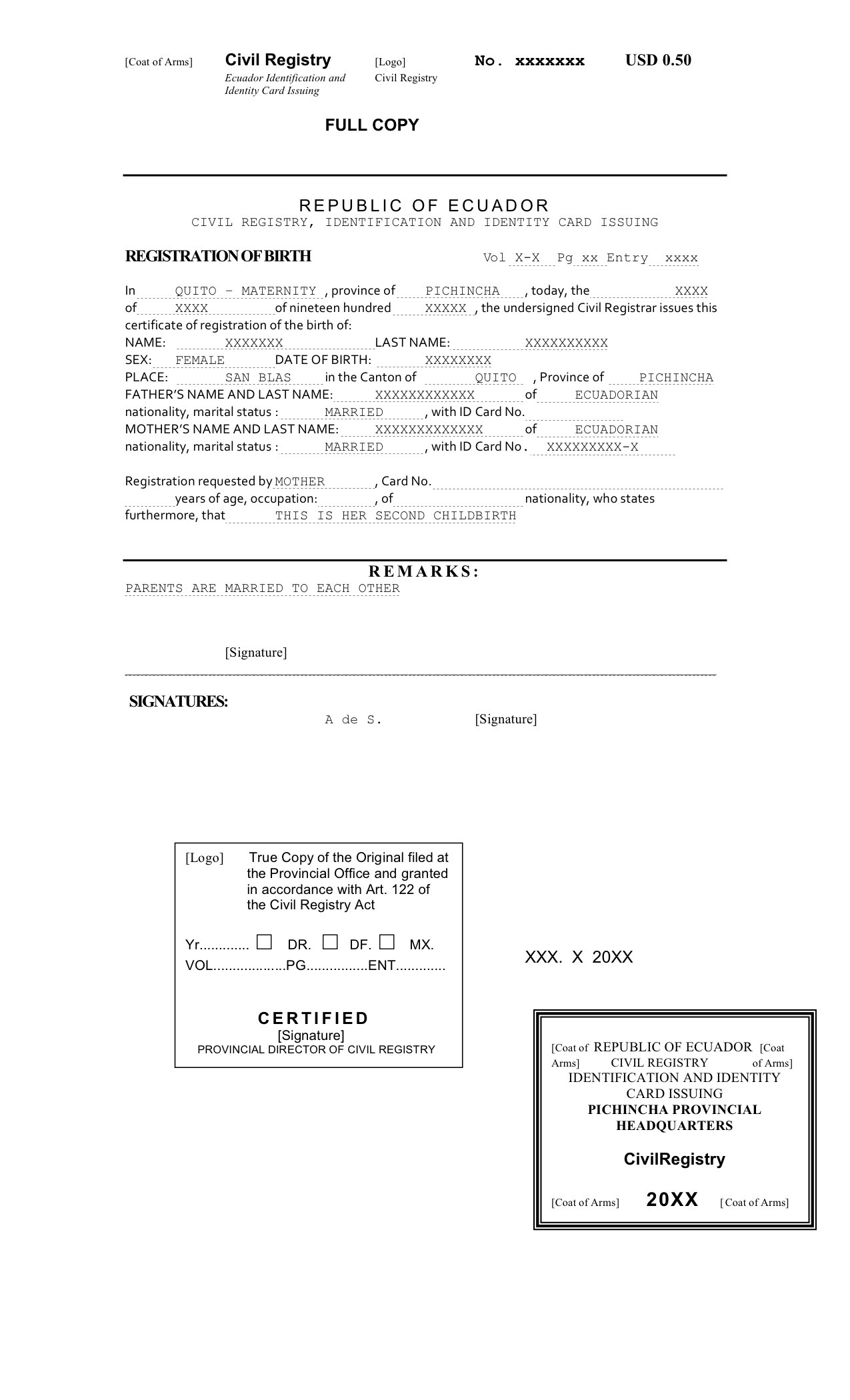 Best Photos Of Mexican Birth Certificate Translation Template Spanish To English