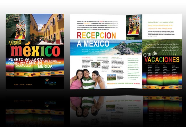 Best Photos Of Mexican Travel Broshure Example Mexico Brochure Template