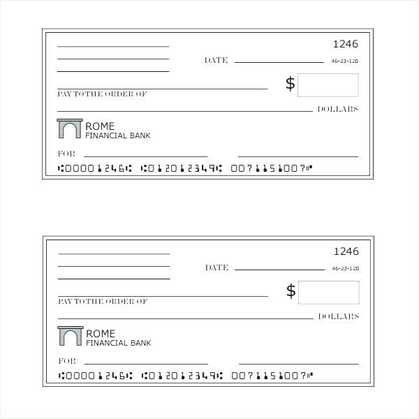 Big Blank Check Template Free Cheque Templates For Powerpoint 2016 Oversized