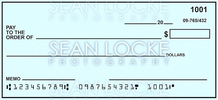 Big Check Template Free Fake For Presentation Giant Novelty