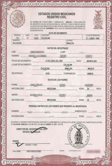 Birth Certificate Translation Services For USCIS Fast And Cheap How To Translate A Mexican English