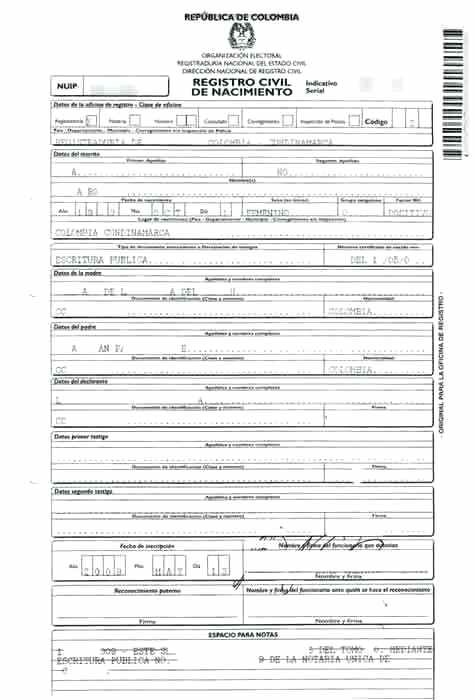 Birth Certificate Translation Template To Printable Death English