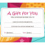 Birthday Gift Certificate Template Free Printables Pinterest Fake Voucher Maker