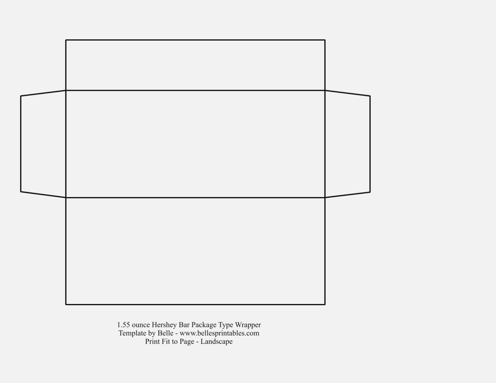 Blank Candy Bar Wrapper Template For Word Awesome Hershey