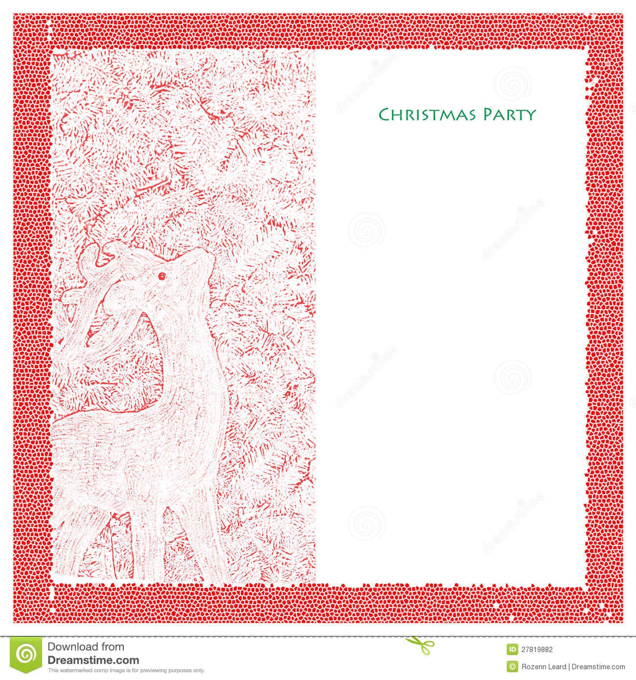 Blank Christmas Invitation Free Party Invitations Awesome Xmas Menu Templates