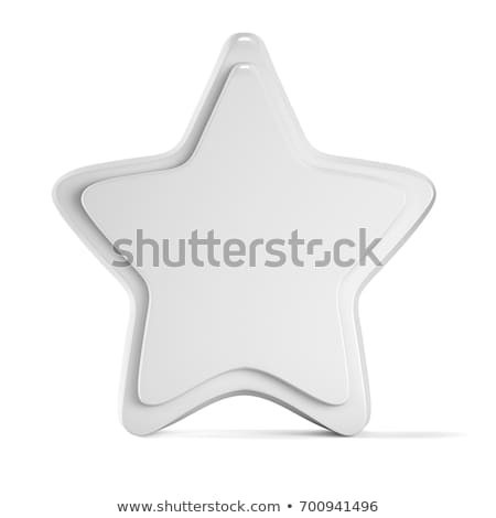 Blank Empty Star Mock Template Isolated Stock Illustration 700941496