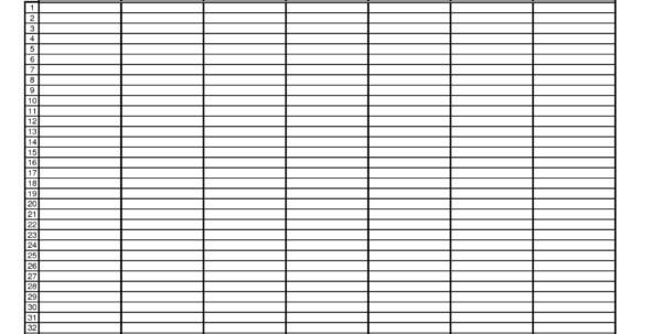 Blank Spreadsheet On Inventory Calendar Printable