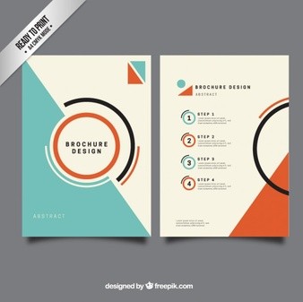 Booklet Vectors Photos And PSD Files Free Download Design