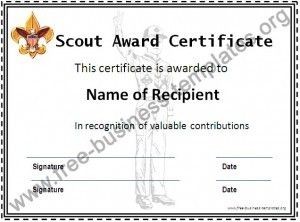 Boy Scout Certificate Template Review At Kaboodle Favorite Places Eagle