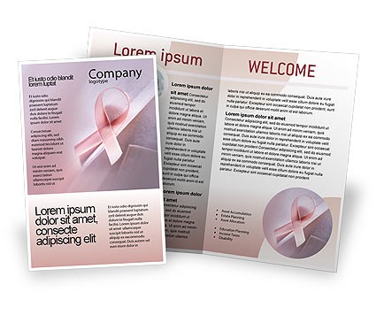 Breast Cancer Awareness Brochure Template Design And Layout