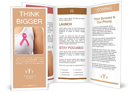 Breast Cancer Brochure Template Design ID 0000006689