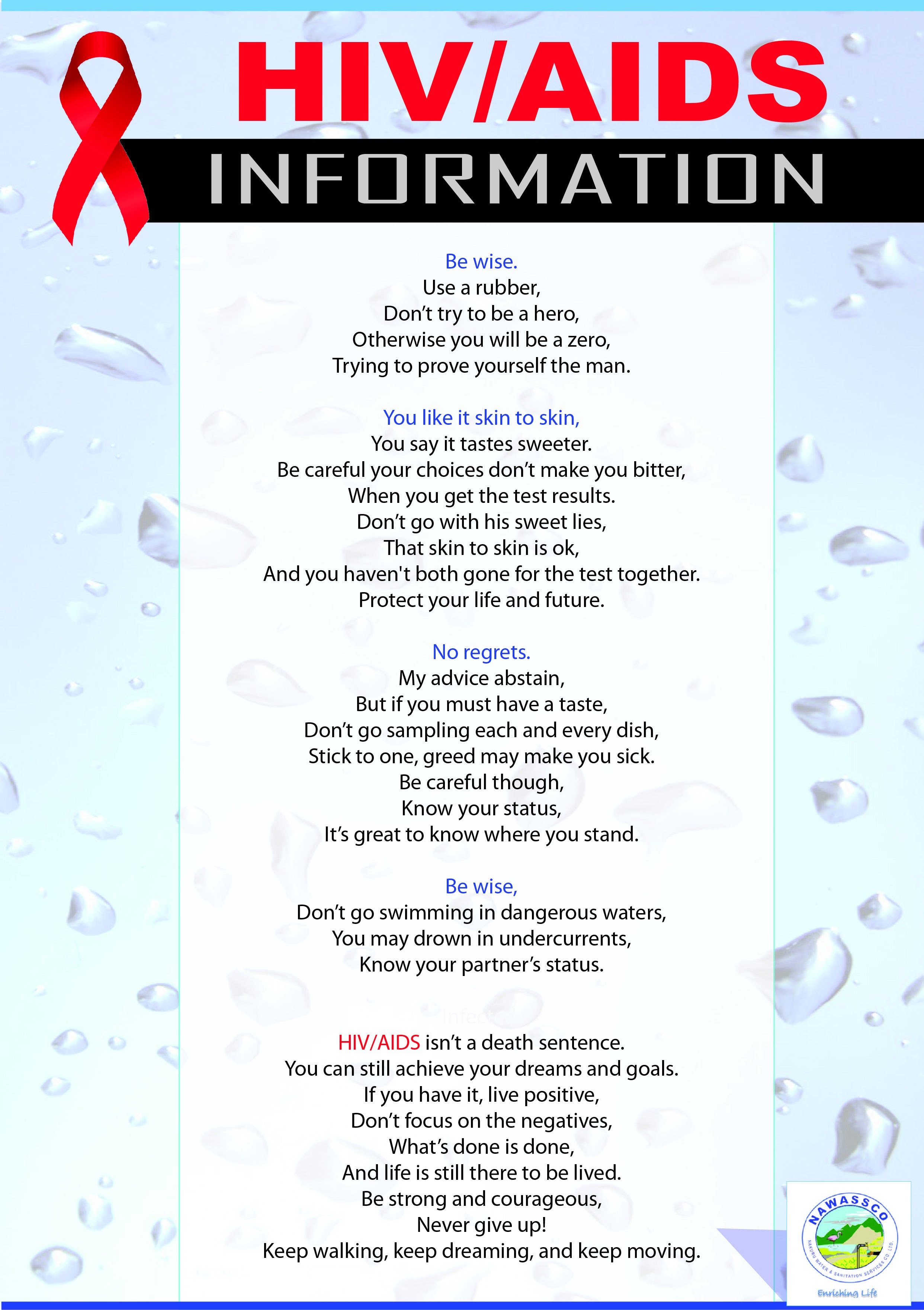 Brochure Hiv Aids Template Templates