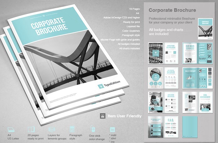 Brochure Template Adobe Indesign Stackeo Me