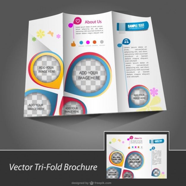 Brochure Template For Download Free Vector Flyer Ai