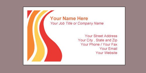 Business Card Templates Word Free Microsoft Template Download