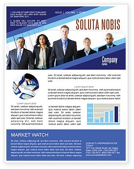 Business Professionals Newsletter Template For Microsoft Word Templates