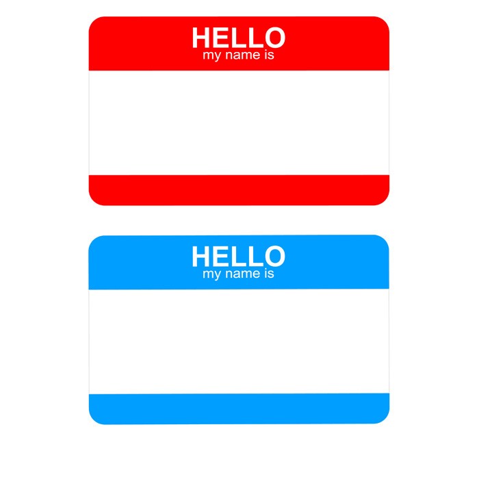 Bytedust Lab Vector Design Who Else Is Looking For A Free Hello My Name Tags Printable