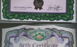 Cabbage Patch Kids Adoption Certificate Toys Pre Teen Fun Kid Birth Template