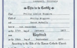 Catholic Confirmation Certificate Template Roman Baptism Literals Free Certificates