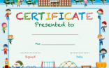 Certificate Archives Page 2 Of Southbay Robot Children S Award Templates