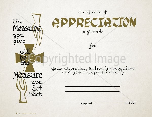 Certificate Of Appreciation Renovar Designs