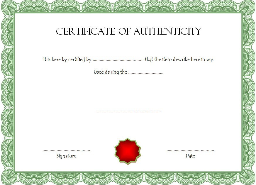Certificate Of Authenticity Template SS Jpg Best 10 Templates Free Microsoft Word
