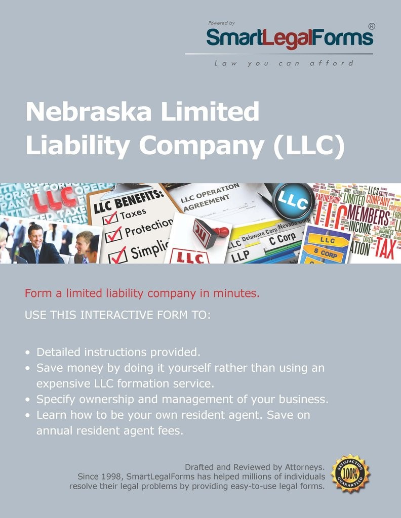 Certificate Of Organization LLC Nebraska SmartLegalForms
