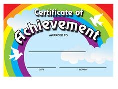 Certificate Template For Kids Free Templates Children S Award