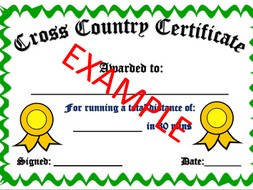 Certificates By Danny7107 Teaching Resources Tes Editable Cross