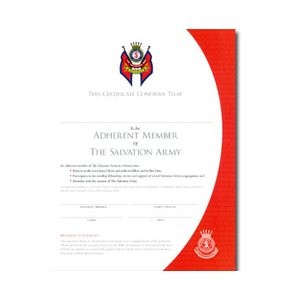 Certificates Certificate Of Salvation