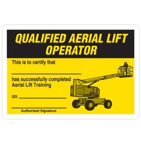 Certification Cards Qualified Aerial Lift Operator Seton Canada Card