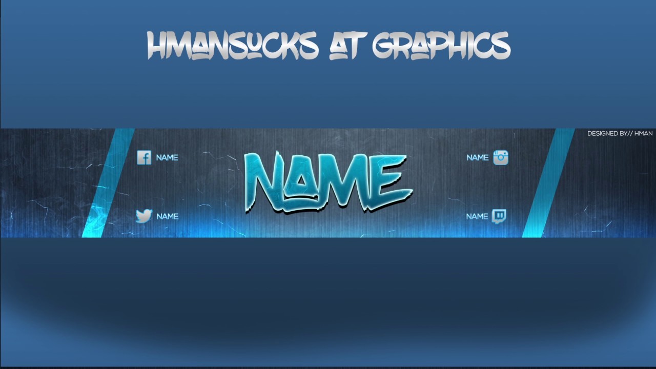 Channel Banner Template 1 FREE YouTube Download In Youtube