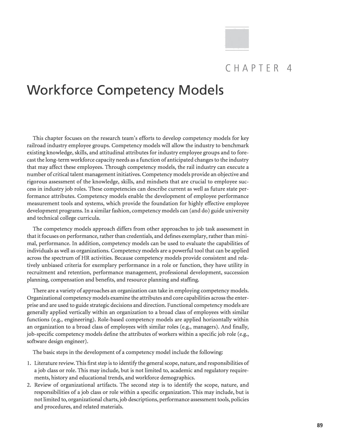 Chapter 4 Workforce Competency Models A Guide To Building And Covenant Compliance Certificate Template