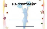 Cheerleading Award Certificates Printable And Downloadable Cheer