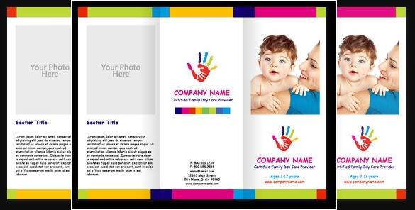 Child Care Brochure Examples Pediatric 25 Free