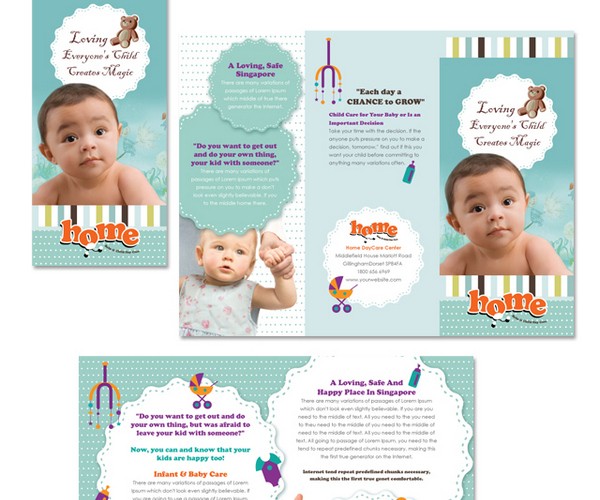 Child Care Brochure Examples Pediatric 25 Templates