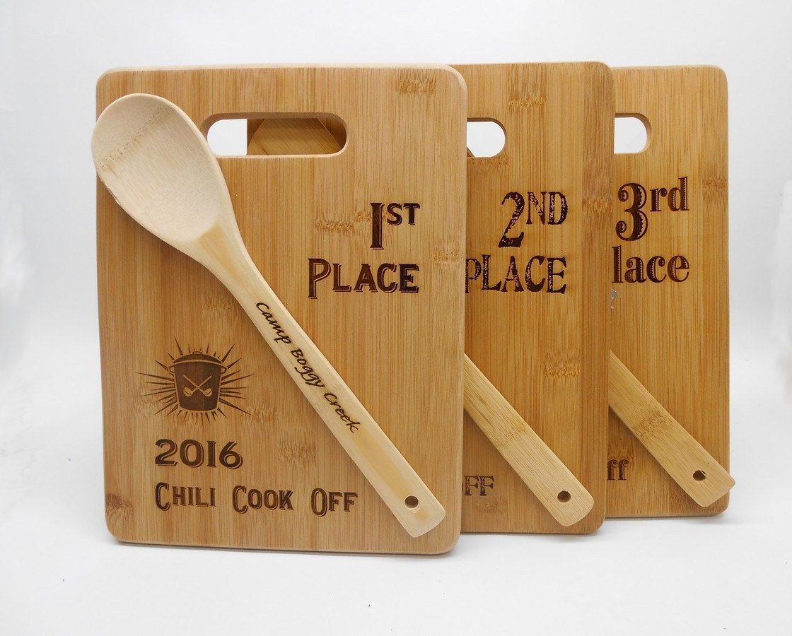 Chili Cook Off 3 Award Boards Bake Wood Plaque Cooking Ideas