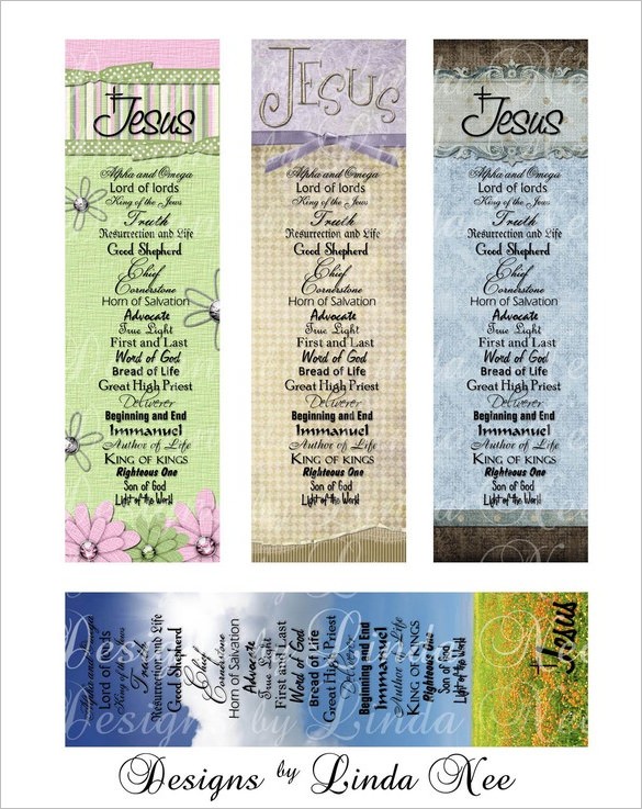 Christian Bookmark Template 33 Free PSD AI Vector EPS Format