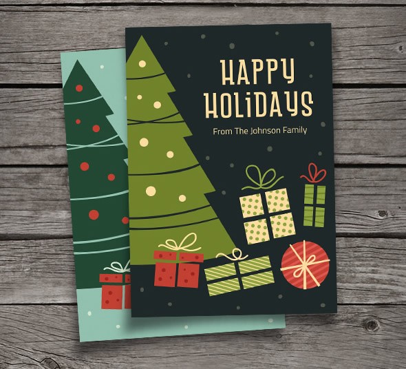 Christmas Card Inspiration For Designers Envato Eps