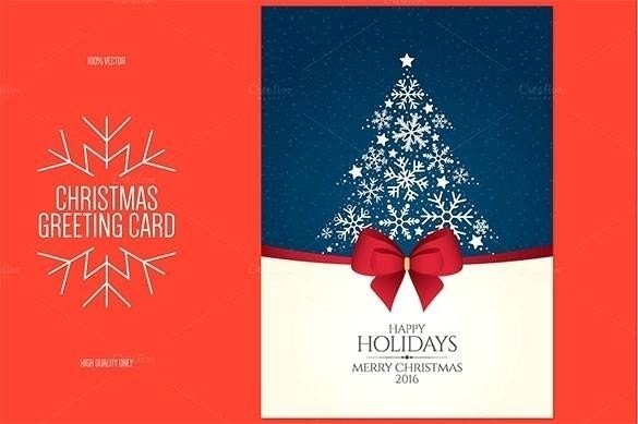 Christmas Card Template Adobe Illustrator Kingseosolution