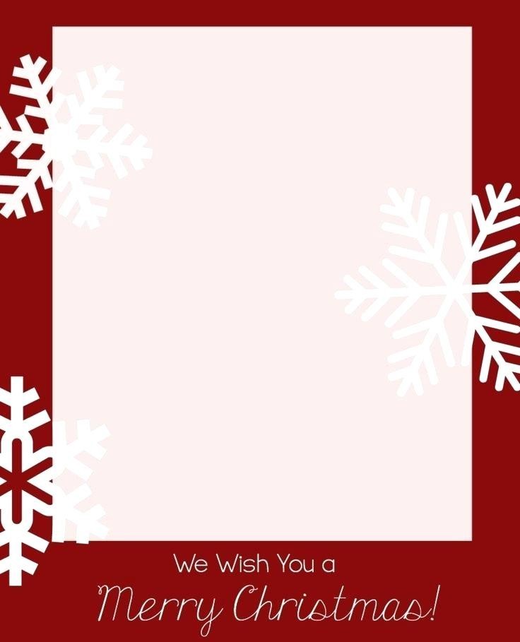 Christmas Card Template Photoshop Free Templates Photo Unique Gift For