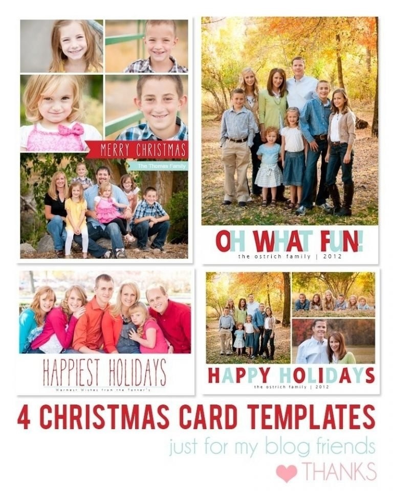 Christmas Card Templates For Photographers Free Webpixer