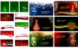 Christmas Cards Vector Graphics Blog Photoshop Card Templates Free Download