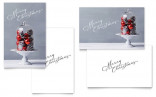 Christmas Display Greeting Card Template Word Publisher Intended Free Photo Templates For