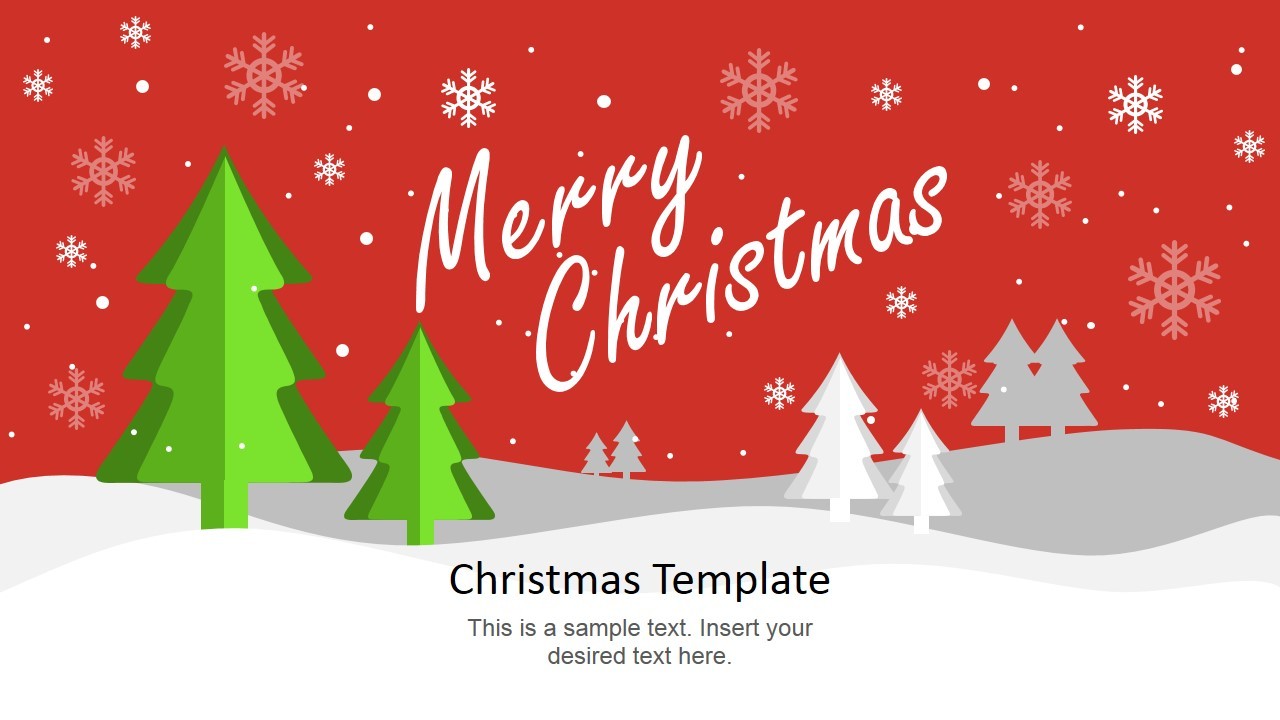 Christmas PowerPoint Template SlideModel Powerpoint