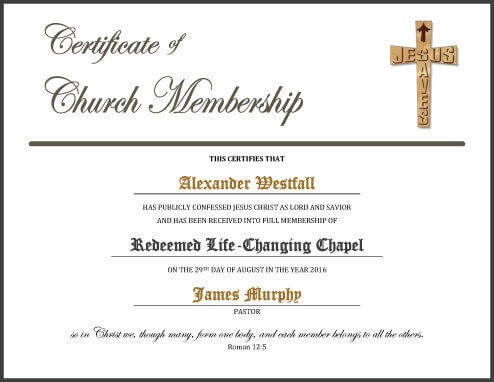 Church Certificates Ukran Agdiffusion Com Certificate Of Appreciation