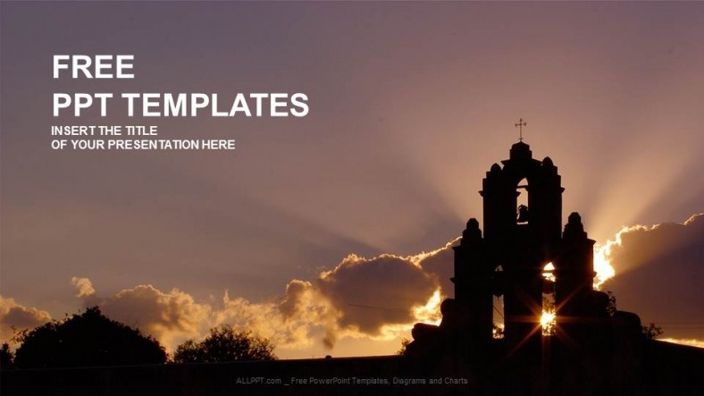 Church Religion PPT Templates Free Powerpoint Slides