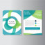 Circle Vector Leaflet Brochure Flyer Template Design Book Cover