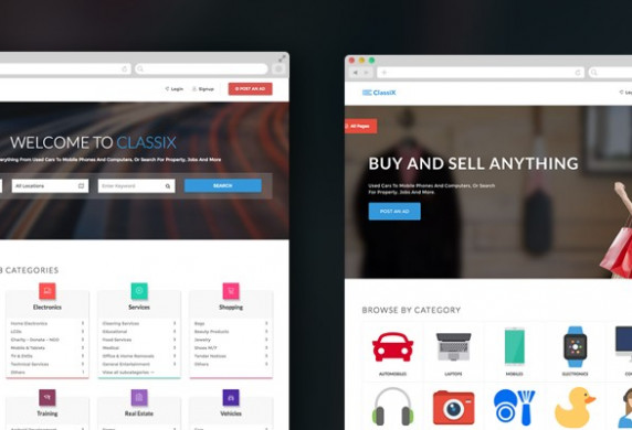 Classified Ads Website Template Html Resalev2 A Bootstrap