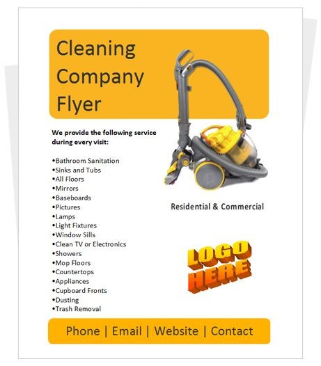 Cleaning Business Flyer Templates 10 Best Flyers Images Free Printable House